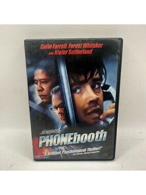 Phone Booth DVD Colin Farrell R Joel Schumacher Psychological Thriller Fox 2002